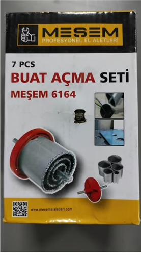 PANÇ SETİ 7 PARÇA ( ELMASLI ) MEŞEM 6164